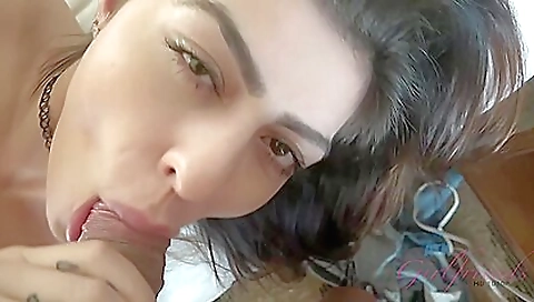 Tattooed teen creampie at the aquarium with blowjob