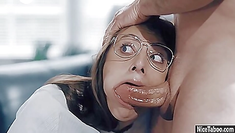 Hot teen 18+ Fucked So Hard In Ass By Priest After Blowjob