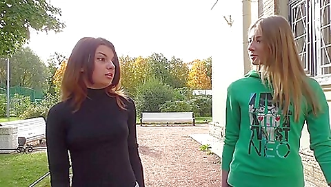 Horny 18+ teen enjoys being teased by her stepbrother