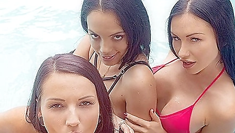 Horny girls 1st time in their life having a great fuck