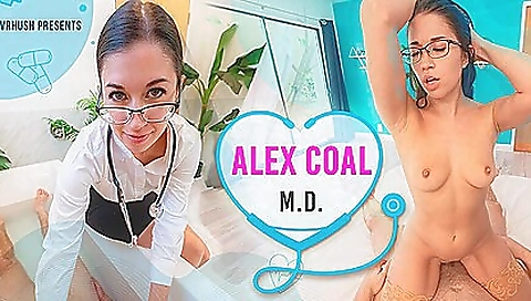 Horny brunette gets a hard dick in her mouth and pussy