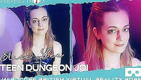 teen 18+ Dungeon Joi - British Amateur teen 18+ Solo