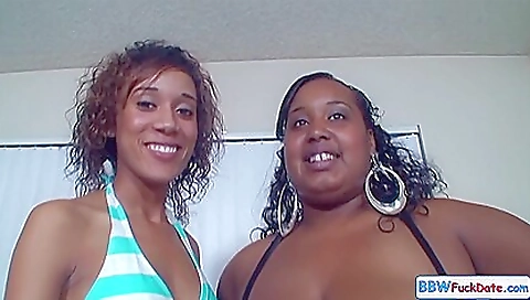 A skinny ebony girl is practicing a blowjob with a man