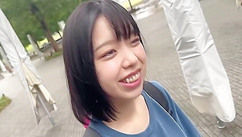 Asian babe with big tits deep creampie in homemade cast