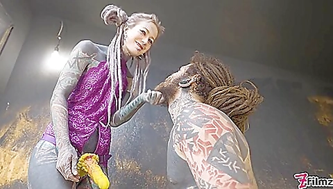 Stunning blonde babe is getting me off on the sofa