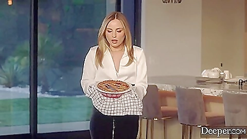 A beautiful blonde with a perfect body is getting fucked